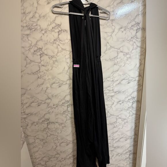 NEW Diarrablu Umy Wrap Jumpsuit Convertible Black Size L - Picture 8 of 11